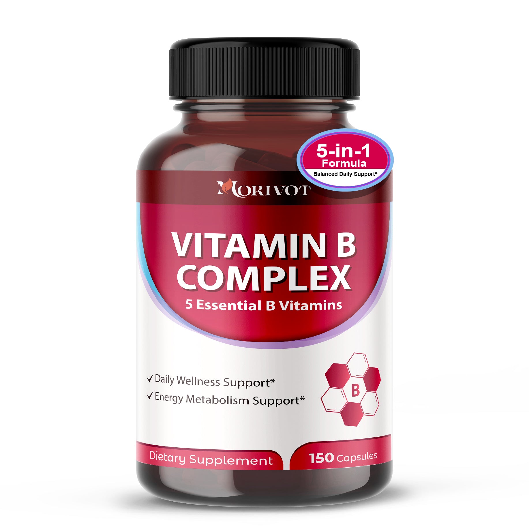 MORIVOT Vitamin B Complex - 150 Capsules